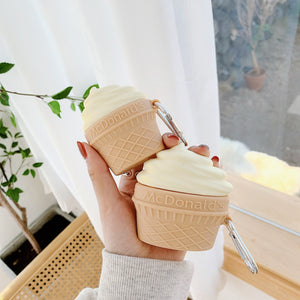 Ice Cream Cone AirPods Case