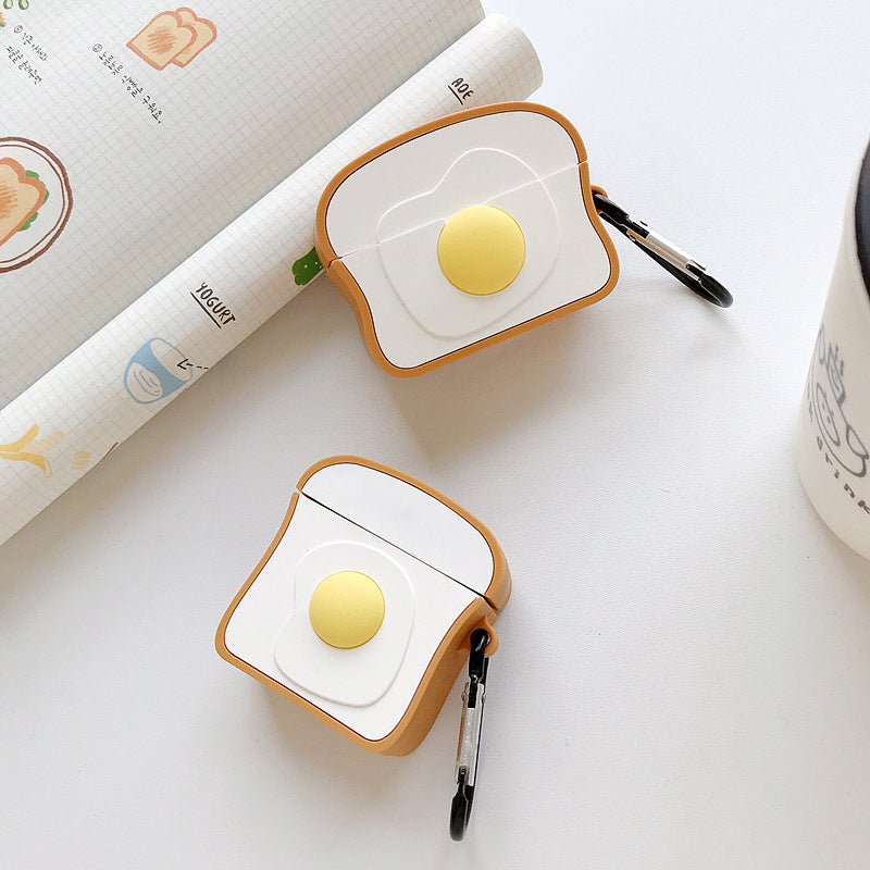 Toast AirPods Case with Keychain