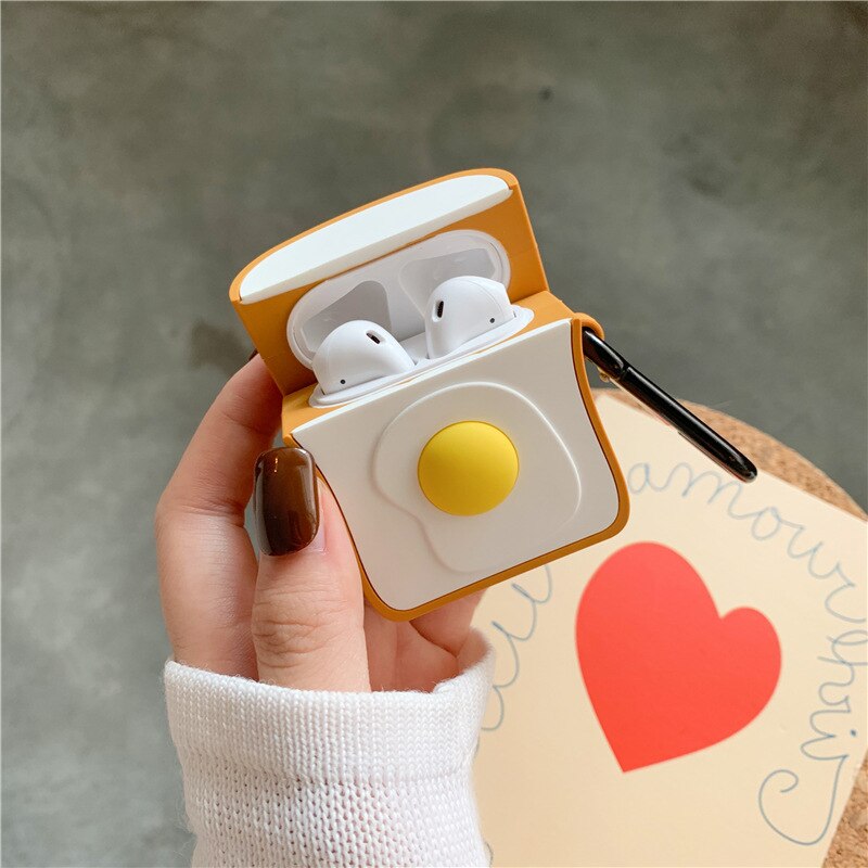 Toast AirPods Case with Keychain