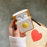 Toast AirPods Case with Keychain