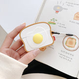 Toast AirPods Case with Keychain
