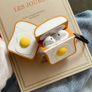 Toast AirPods Case with Keychain
