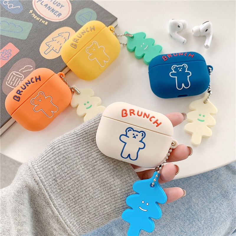 Brunch Bear AirPods Case