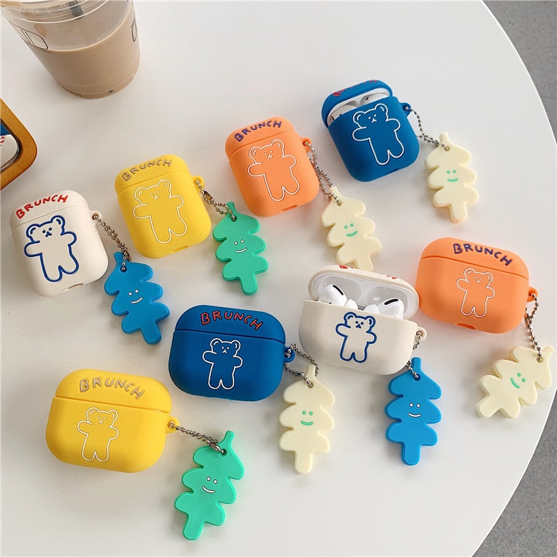 Brunch Bear AirPods Case