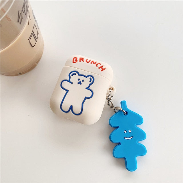 Brunch Bear AirPods Case