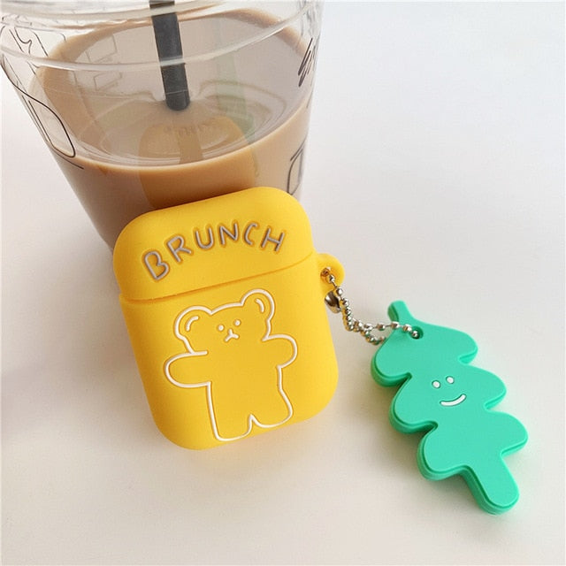Brunch Bear AirPods Case