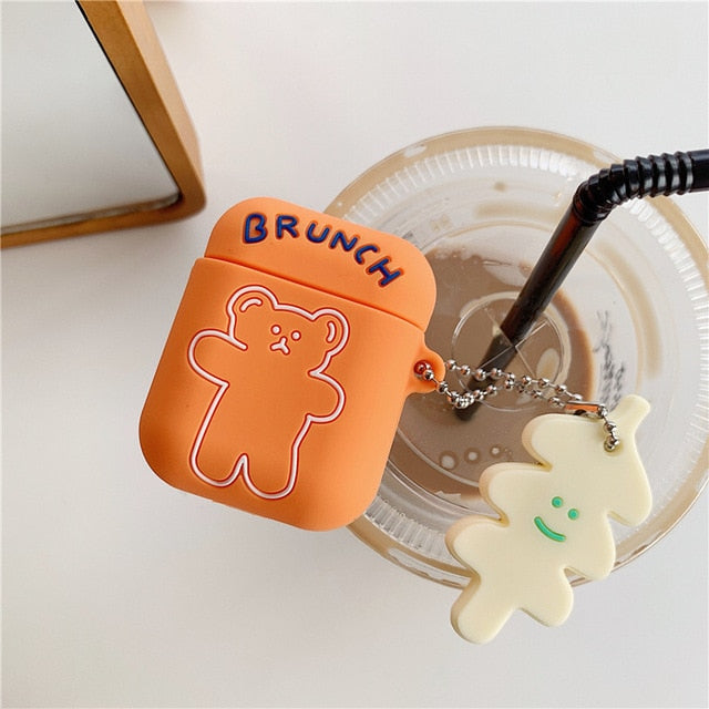 Brunch Bear AirPods Case