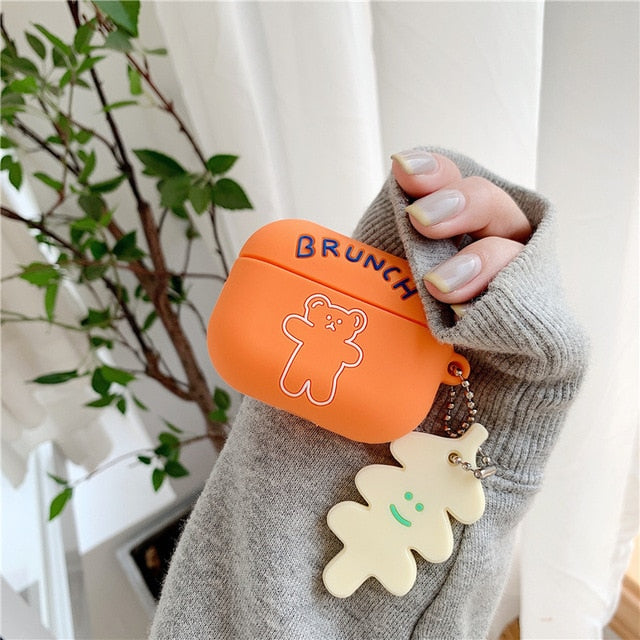 Brunch Bear AirPods Case