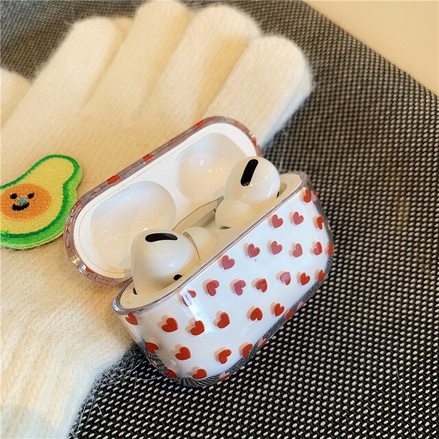 Transparent Cartoon AirPods Pro Case