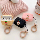 Cherry Bear AirPods Case