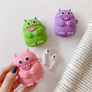 Doodle Monster AirPods Case