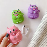 Doodle Monster AirPods Case